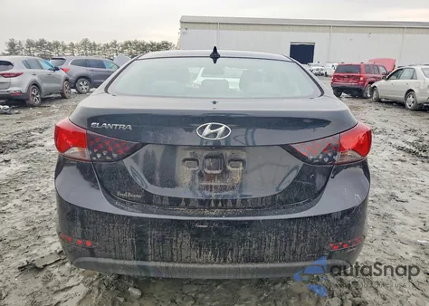 2014 Hyundai Elantra Se from USA, damaged, VIN KMHDH4AE7EU146466